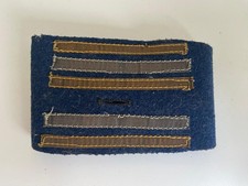 Galon ww1 lieutenant colonel bleu horizon tissu 14-18 1914 1918