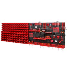 Système de stockage étagère murale 2304 x 780 mm paroi à outils 111 pcs boîte...