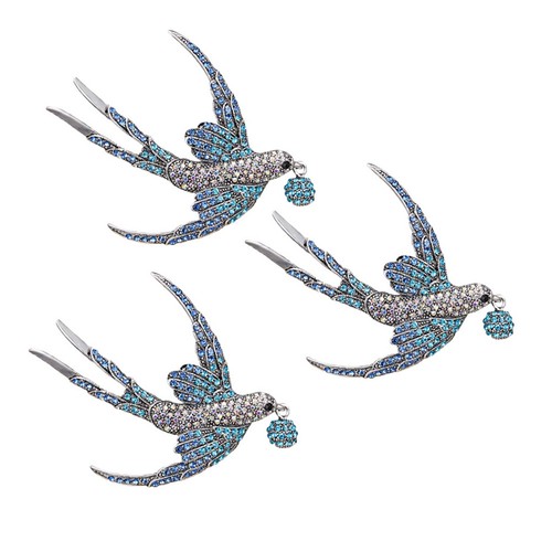 3pcs hirondelle alliage - ,