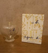 Ancien flacon LE B " d AGNES B EDT 100ml VIDE,  Ressourçable 