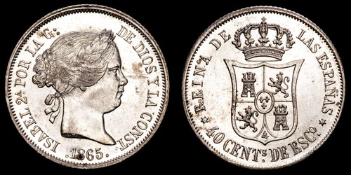 Isabel céntimos de - 40,
