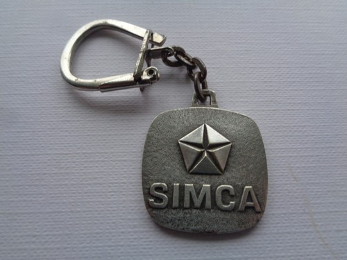 Porte cle metal simca - porte,