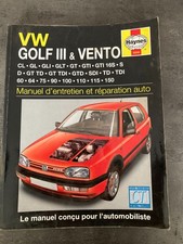 RTA revue technique HAYNES VOLKSWAGEN GOLF 3 VENTO essence diesel dont GTI H52