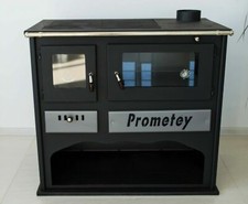 Poêle à bois avec four de