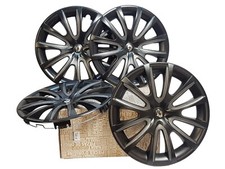 SET 4X ORIGINAL ENJOLIVEUR DE ROUE 16" RENAULT ALL MODELES 7711943944 NOIR