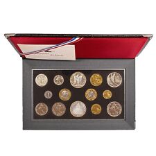 France - Coffret FDC 1989 - 14 pièces en francs - Fleurs de coin avec certificat