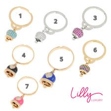 Bague En Métal Avec Cloche