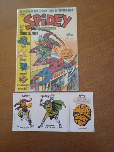 Spidey 3 autocollants - spidey,