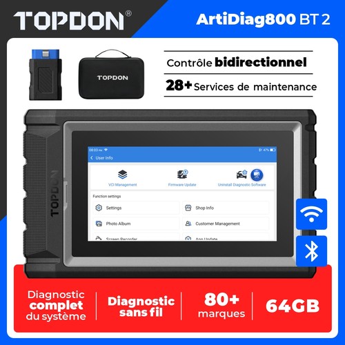 Topdon ad800bt scanner - topdon,