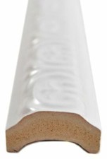 Céramique Bordure Blanc