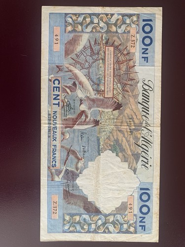 Billet 100 nouveaux francs - billet,