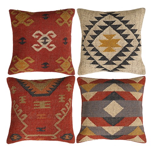 Lot housses coussin en - de,