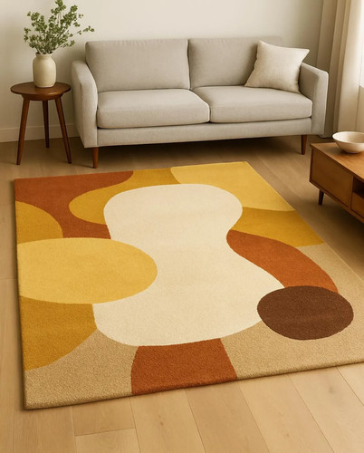 Nouveau tapis moderne laine - nouveau, en