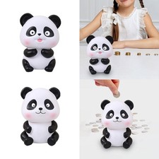 Statue de panda tirelire boîte à monnaie statue d'animal adorable pot