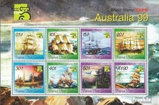 Papouasie-Nouvelle-Guinée Bloc 15 (édition complète) neuf 1999 Navires