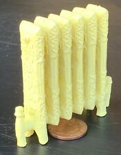 Maison de Poupées Radiateur Crème Couleur Fonte Style Non Travail 1:12 Échelle