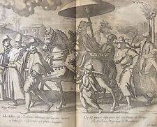 Jan Huygen Van Linschoten Inde Portuguaise noble cheval Portugal Amsterdam 1598