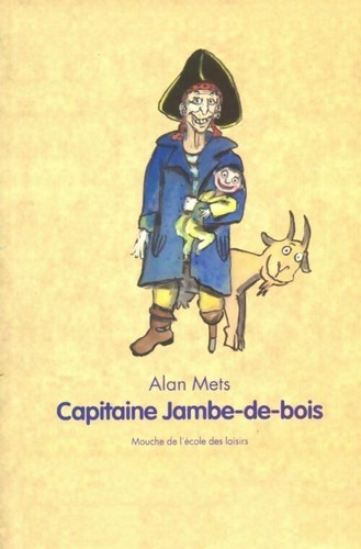 Capitaine jambe bois alan - -,