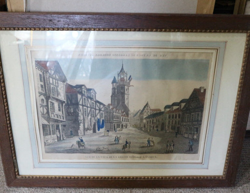 Ancienne vue optique xviiie - ancienne,