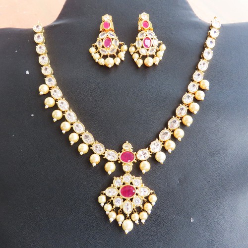 Parure collier boucles - parure,