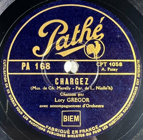 Lory gregor chargez - lory, /