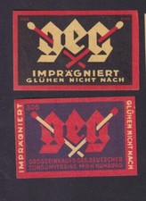 2   étiquette   Allumettes