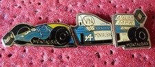 RARE 3 PIN'S PUZZLE F1 FORMULA ONE RENAULT ELF ALPINE  