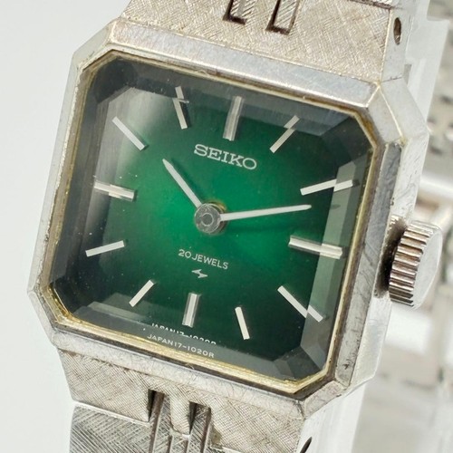 Montre automatique verte pour