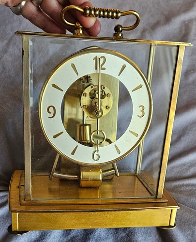 Horloge électronique laiton