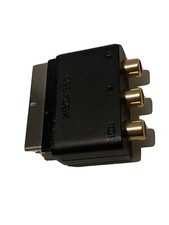 Adaptateur Av Péritel Microsoft rca Câble Vidéo Console Xbox 360 Officielle