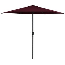 Parasol de Jardin et Mât en