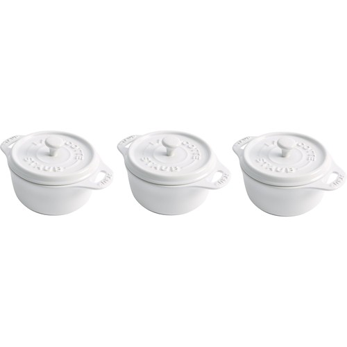 Ceramic mini round - 3-pc,
