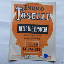 Partition ENRICO TOSELLI Nelle