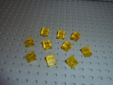 10 x LEGO TrYellow Slope Brick