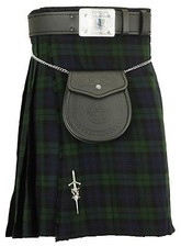 Kilt Ecossais Noir Tartan