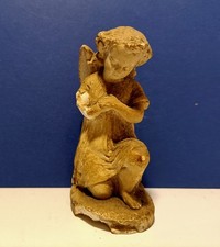 Ancien. Statuette Santon Ange