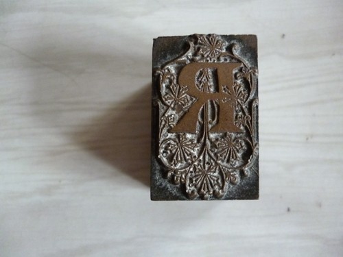 Tampon encreur ancien lettre - tampon,