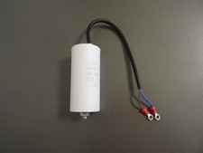 LUMONIC CONDENSATEUR DEMARRAGE MOTEUR 50µF 450V 45x100mm fixation vis Fils 25cm