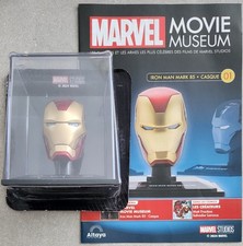 MARVEL MOVIE MUSEUM  N°1 CASQUE IRON MAN MARK 85 NEUF ALTAYA 