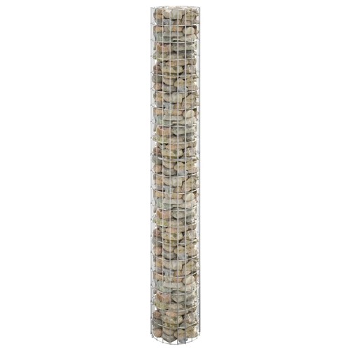 Poteau gabion circulaire - poteau,