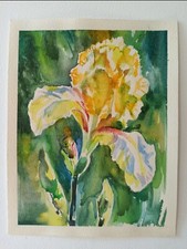 Peinture aquarelle fleur