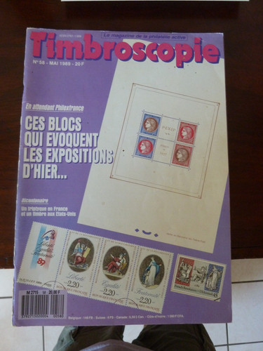Timbroscopie mai 89 - mai,