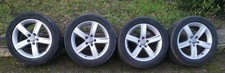 4 jantes origine AUDI + Pneus