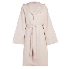 Peignoir femme à capuche en