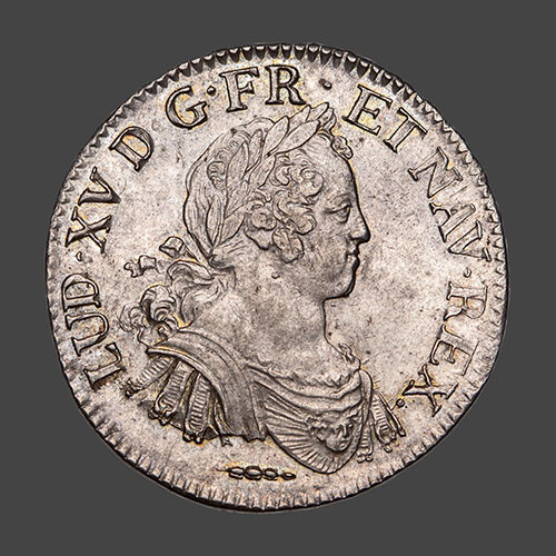 Louis ecu aux - (1715-1774),