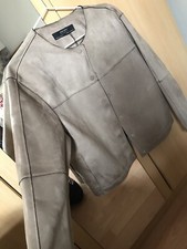 Veste en daim Zara