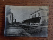Photographie ancienne 1905 Gare de St Cyr Var Provence