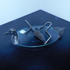 Service à foie gras en verre