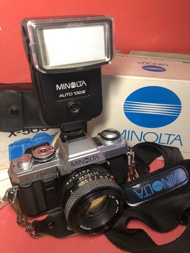 Slr kit minolta 500 - /, x-500