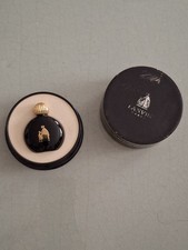 Lanvin, Arpège, rare flacon miniature vide modèle montre dans son coffret 